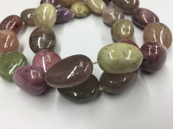 Multi Sapphire Ovals Smooth