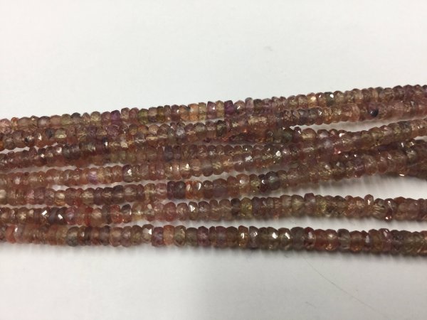 Sapphire Rondelles Faceted