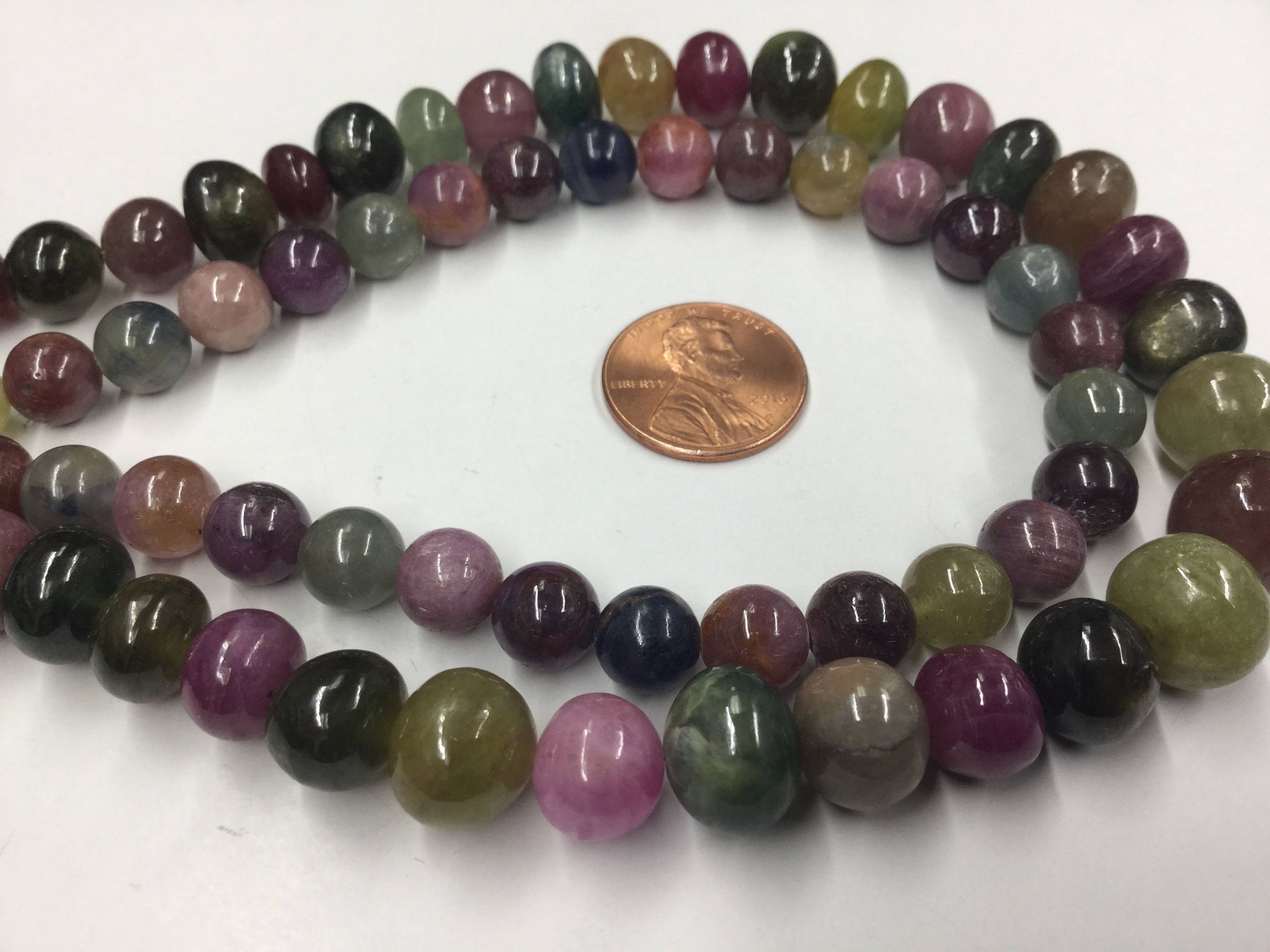 Multi Sapphire Rounds Smooth