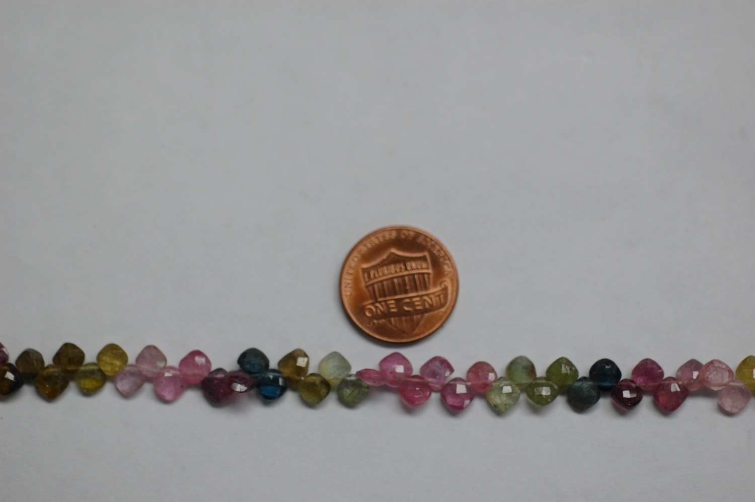 Multi Tourmaline Cushion Checker Board Cut