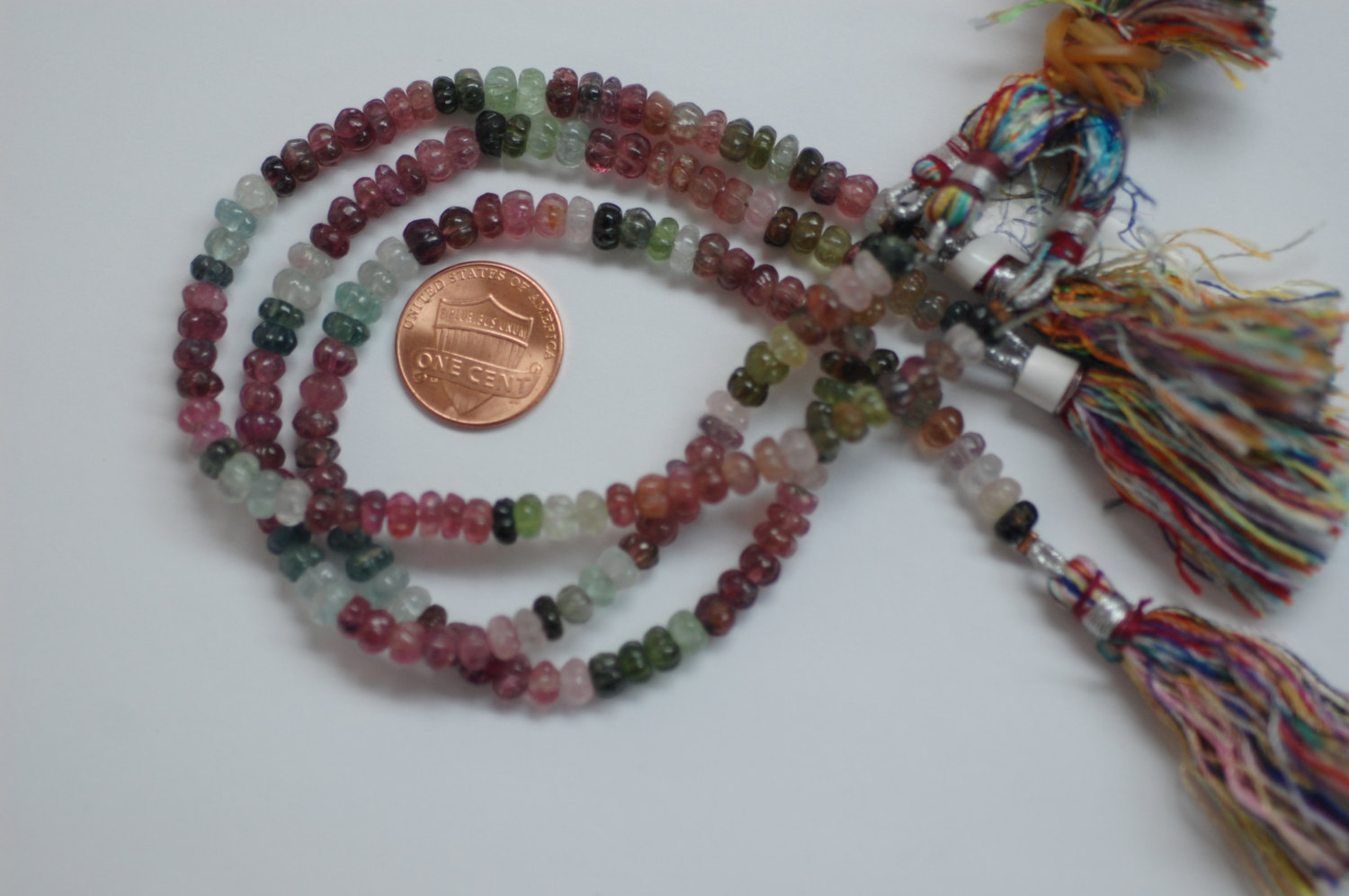Multi Tourmaline Pumpkin Faceted