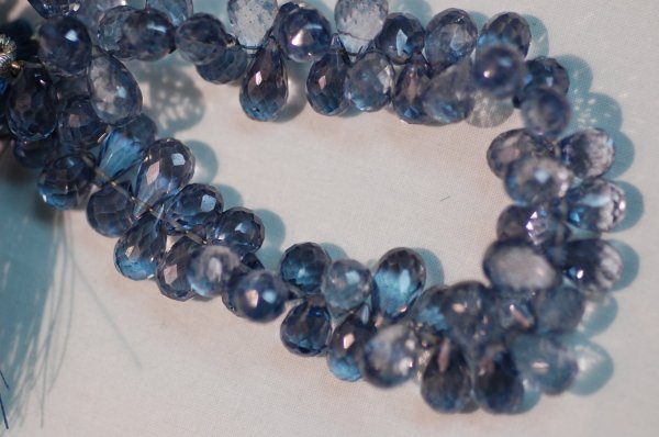 Mystic Blue Quartz Drops