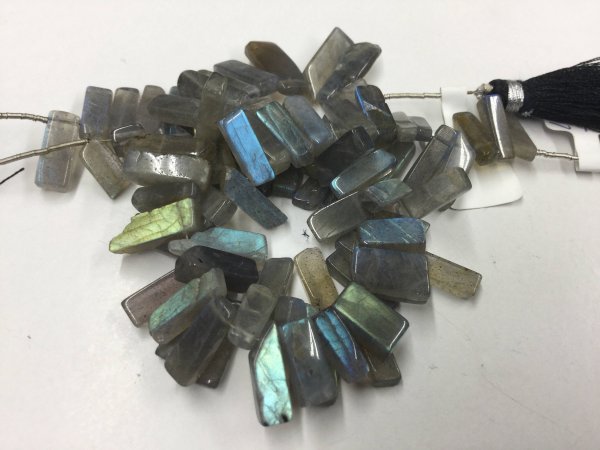 Labradorite Funky Cut Smooth Coated