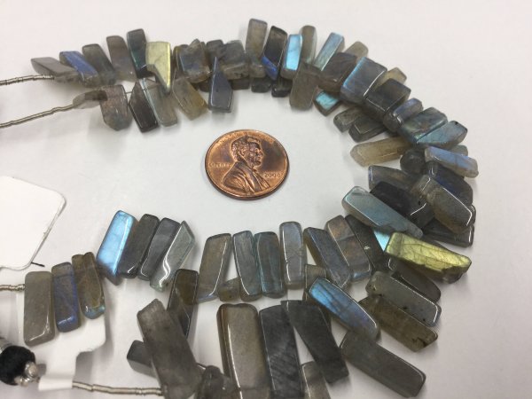 Labradorite Funky Cut Smooth Coated