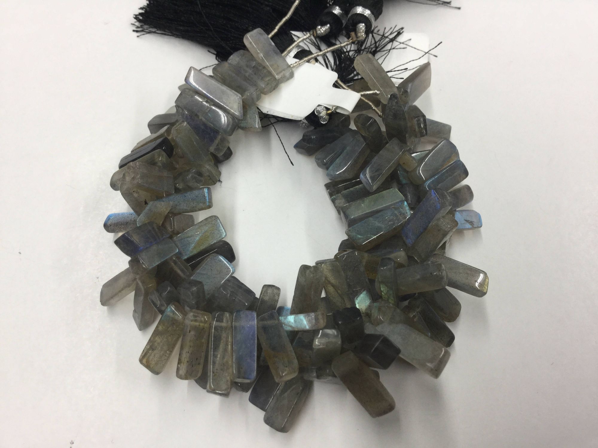 Labradorite Funky Cut Smooth Coated