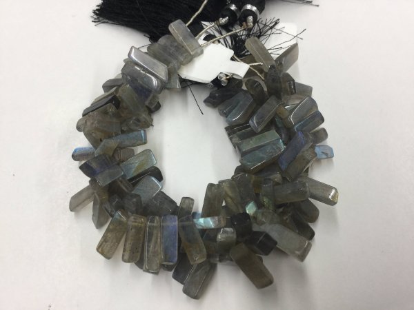 Labradorite Funky Cut Smooth Coated