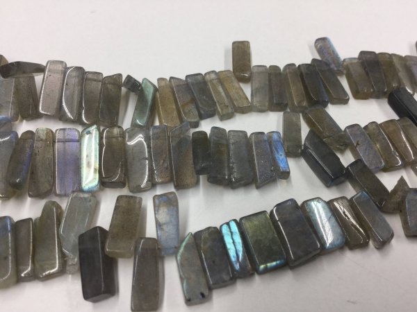 Labradorite Funky Cut Smooth Coated