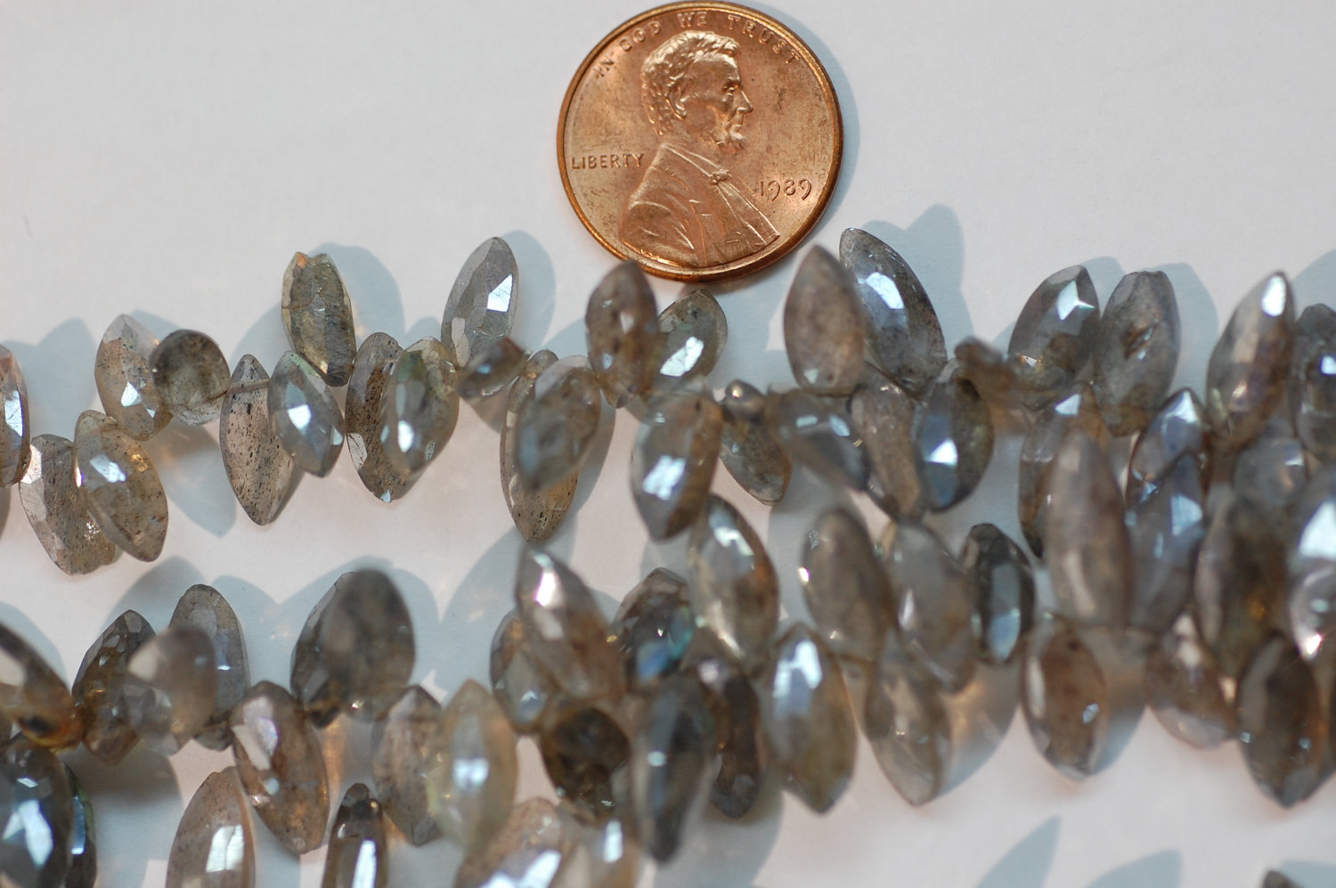Mystic Labradorite Marquise