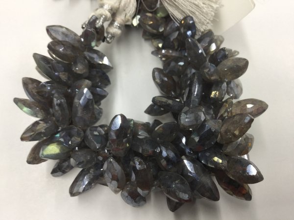 Mystic Labradorite Marquise Faceted