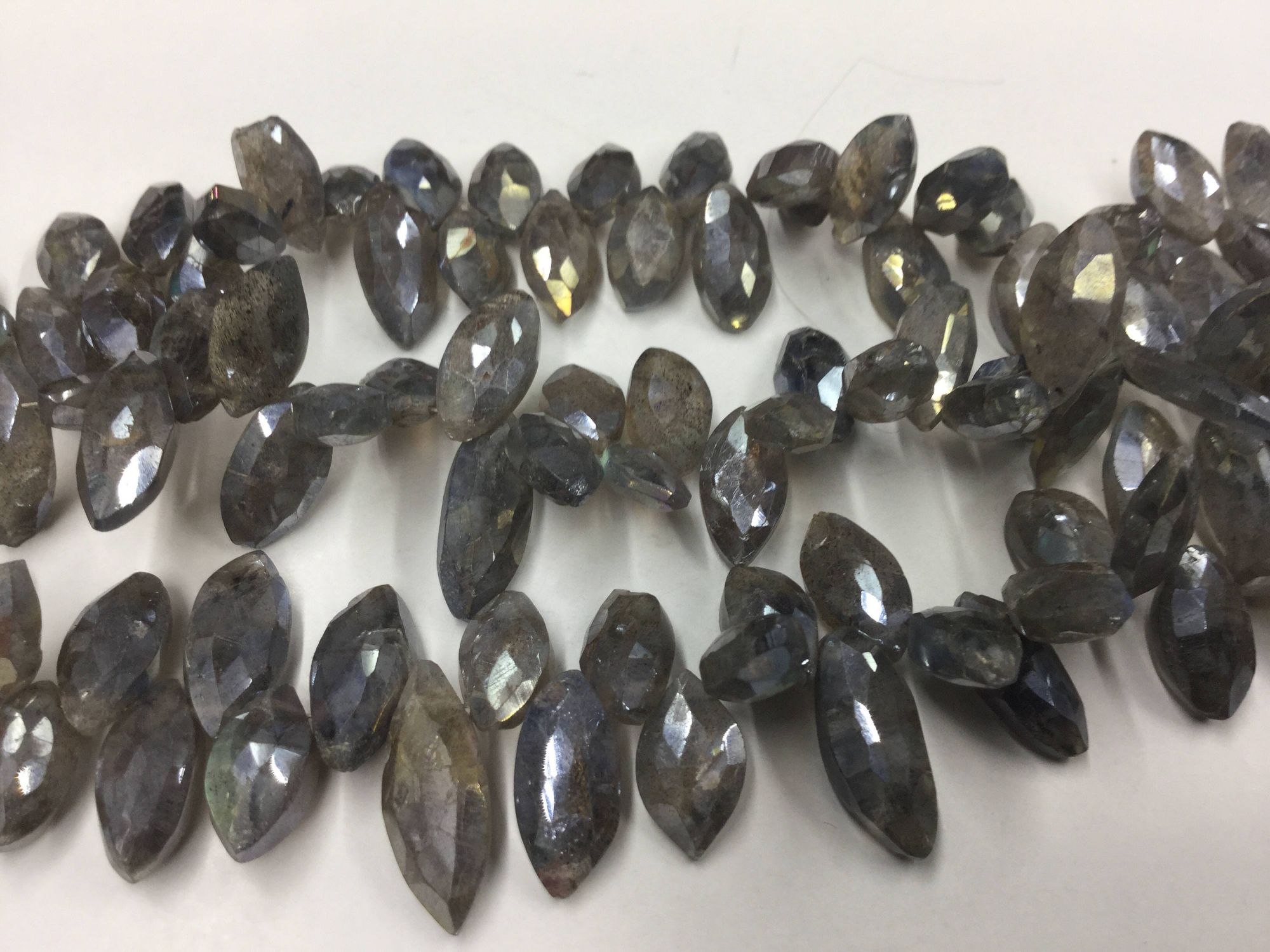 Mystic Labradorite Marquise Faceted