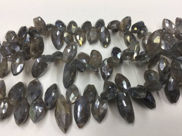 Mystic Labradorite Marquise Faceted