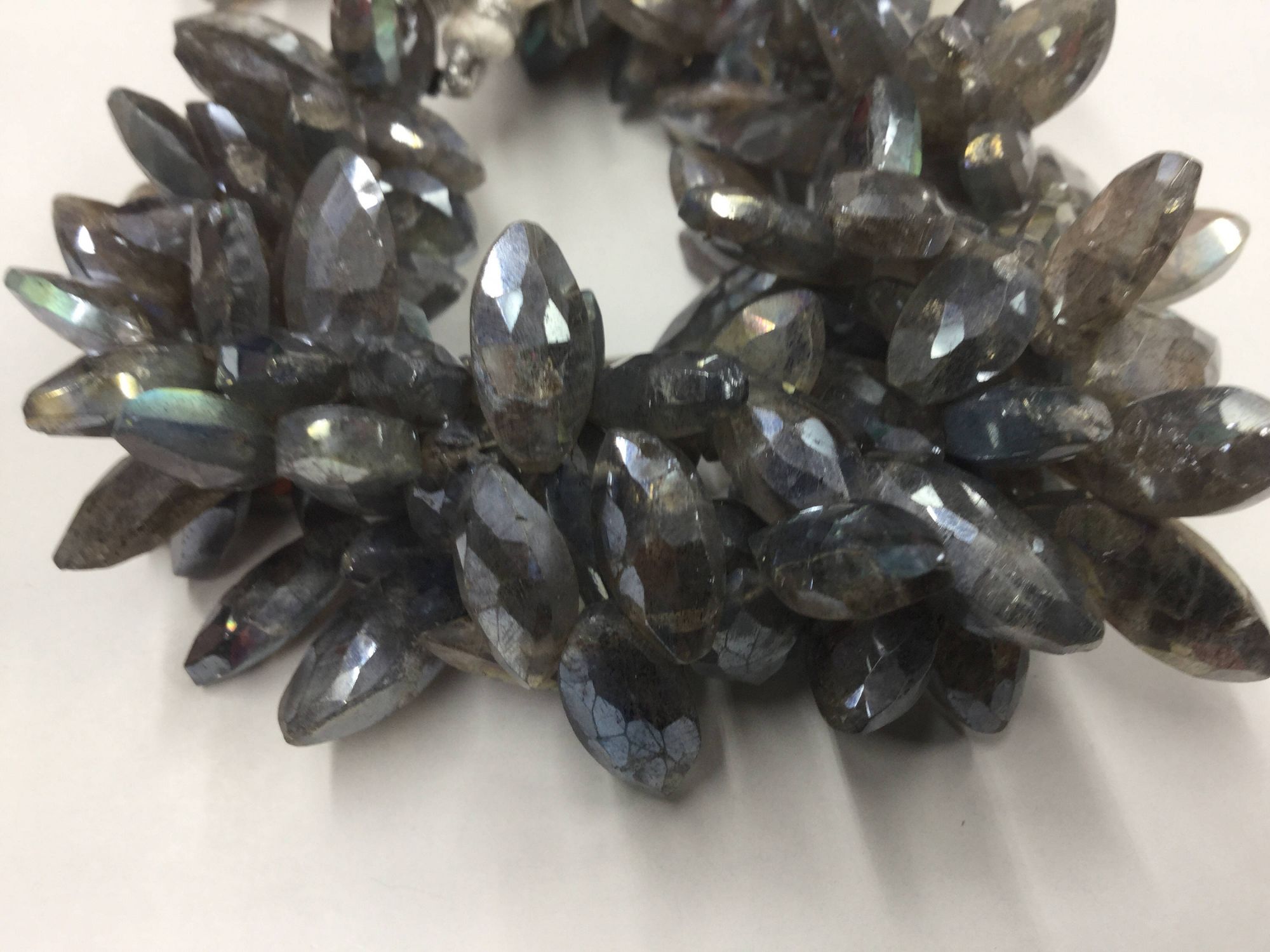 Mystic Labradorite Marquise Faceted