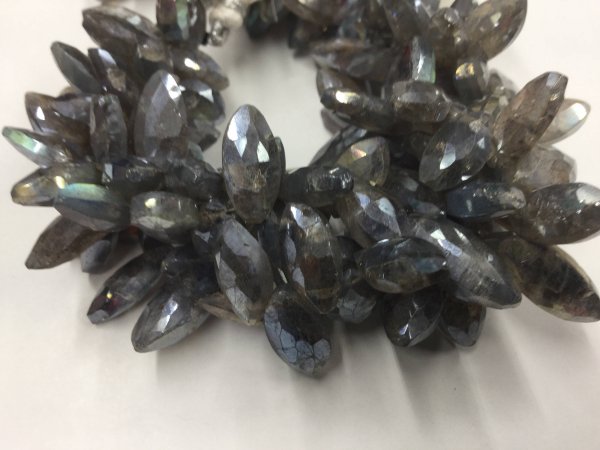 Mystic Labradorite Marquise Faceted