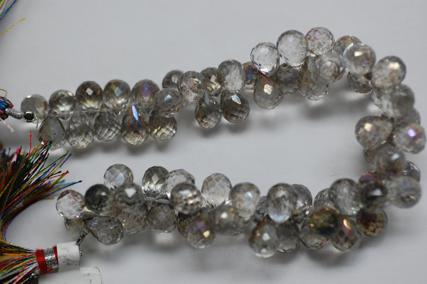 Mystic Quartz Drops Faceted