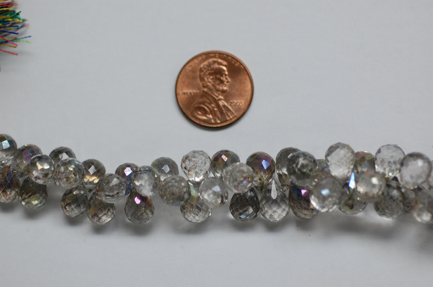 Mystic Quartz Drops Faceted