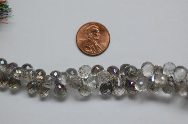 Mystic Quartz Drops Faceted