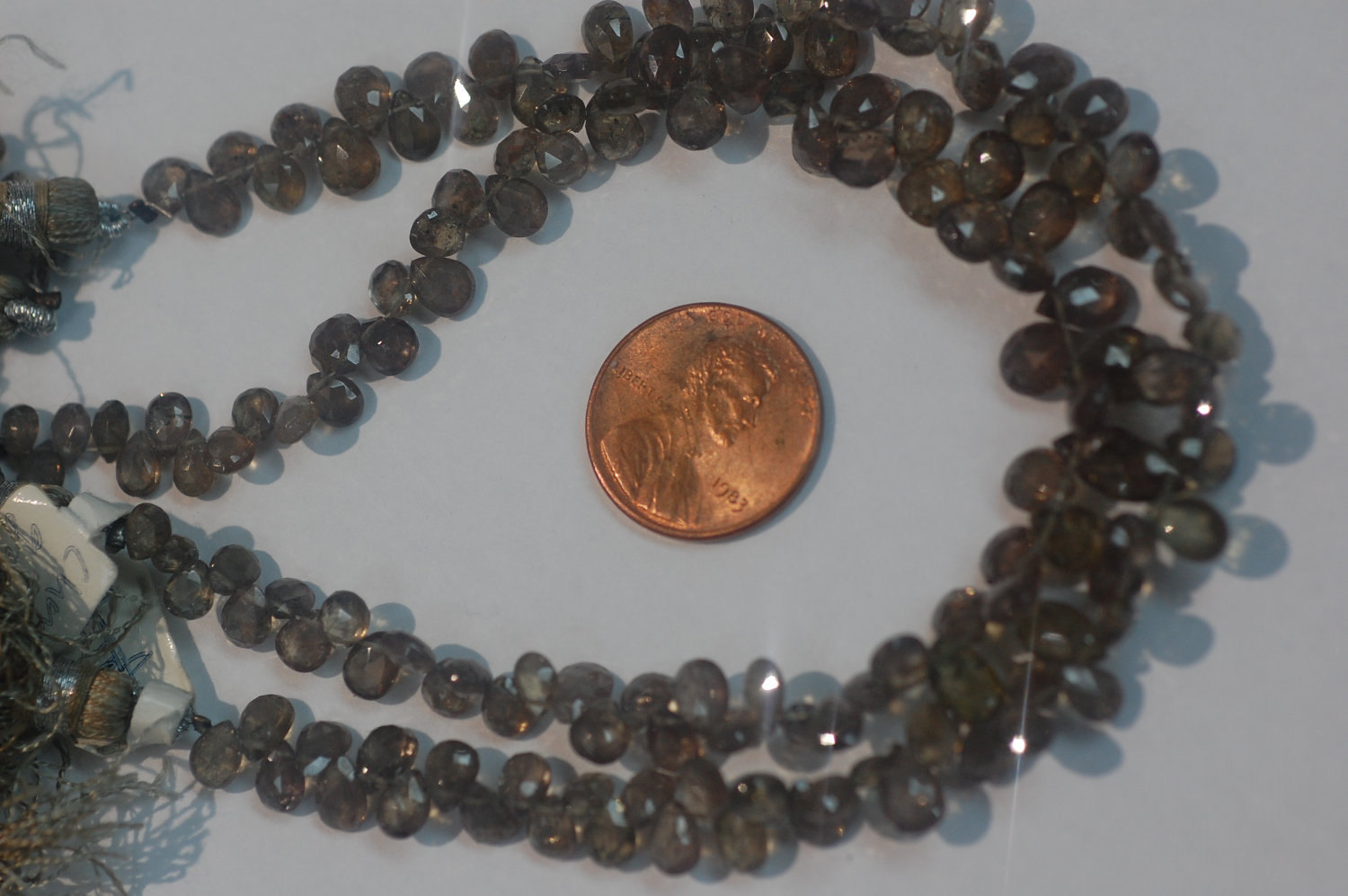 Natural Change Garnet Pears Faceted