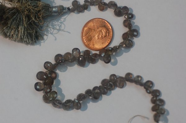 Natural Change Garnet Pears Faceted