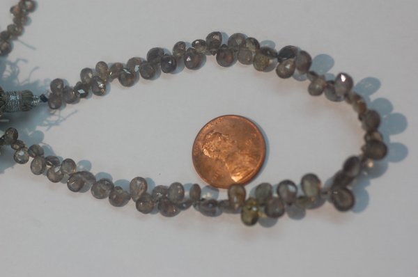 Natural Change Garnet Pears Faceted