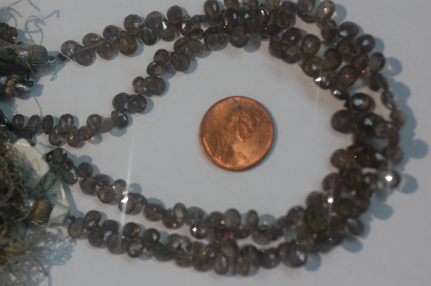 Natural Change Garnet Pears Faceted