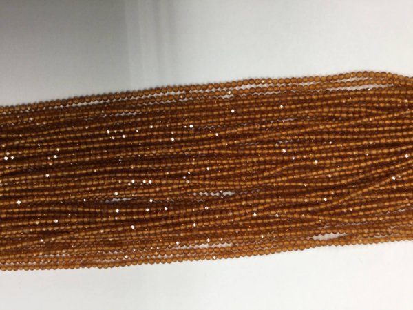Natural Citrine Rondelles Faceted