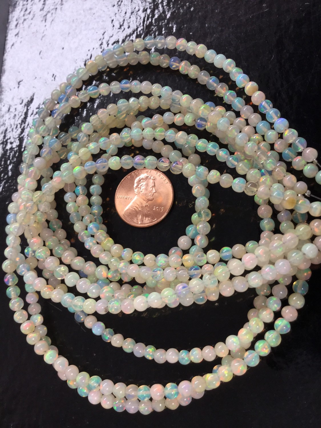 Natural Ethiopian Opal Rounds Smooth