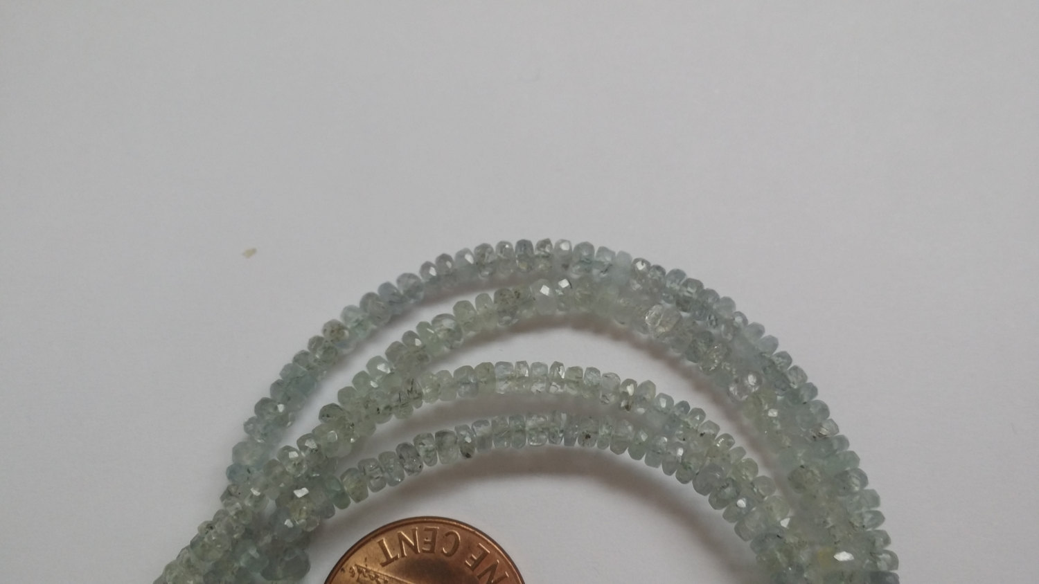 Natural Gray Sapphire Rondelle