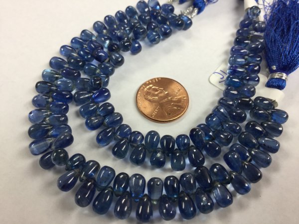 Natural Kyanite Drops Smooth