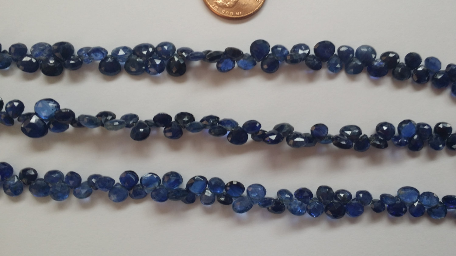 Natural Kyanite Hearts