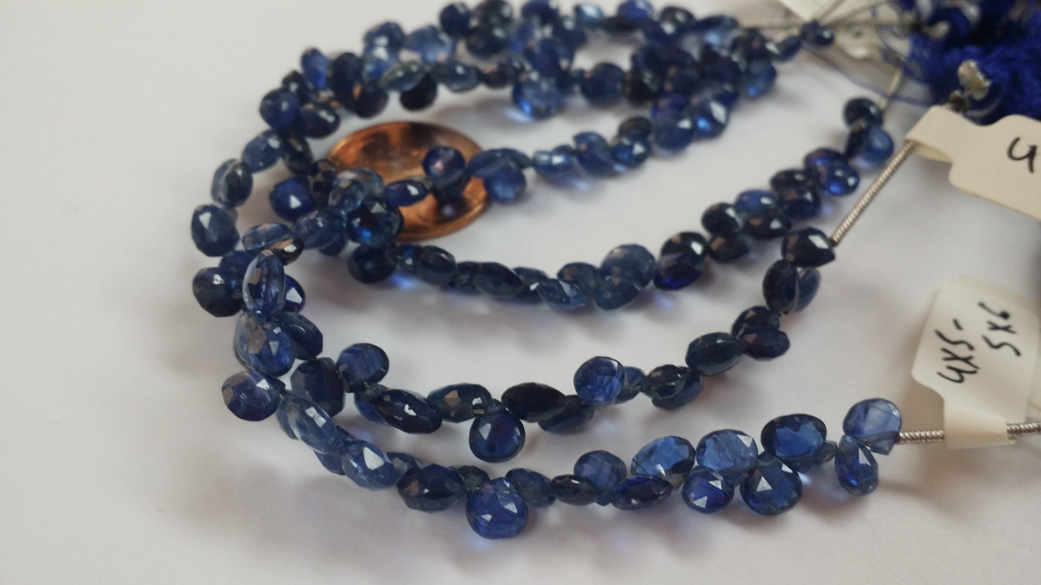 Natural Kyanite Hearts