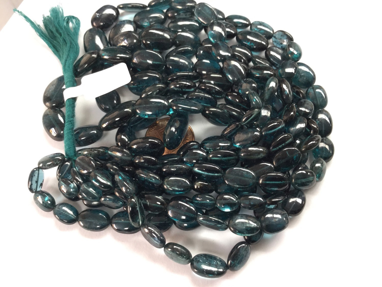 Natural Kyanite Ovals Smooth graduated