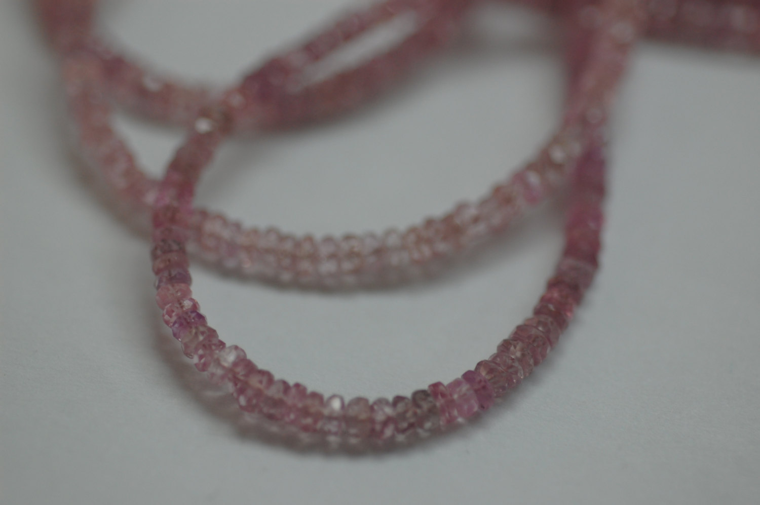 Natural Madagascar  Sapphire Rondelle Faceted