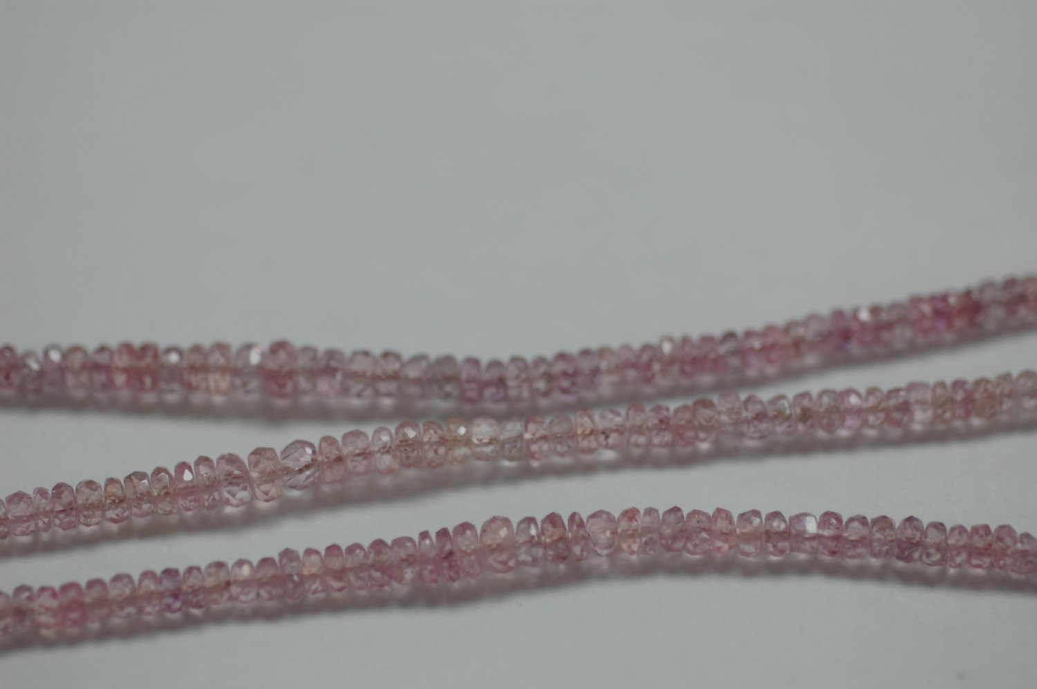 Natural Madagascar  Sapphire Rondelle Faceted