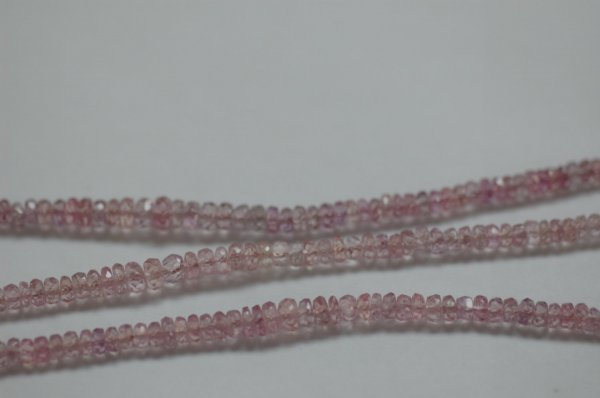 Natural Madagascar  Sapphire Rondelle Faceted