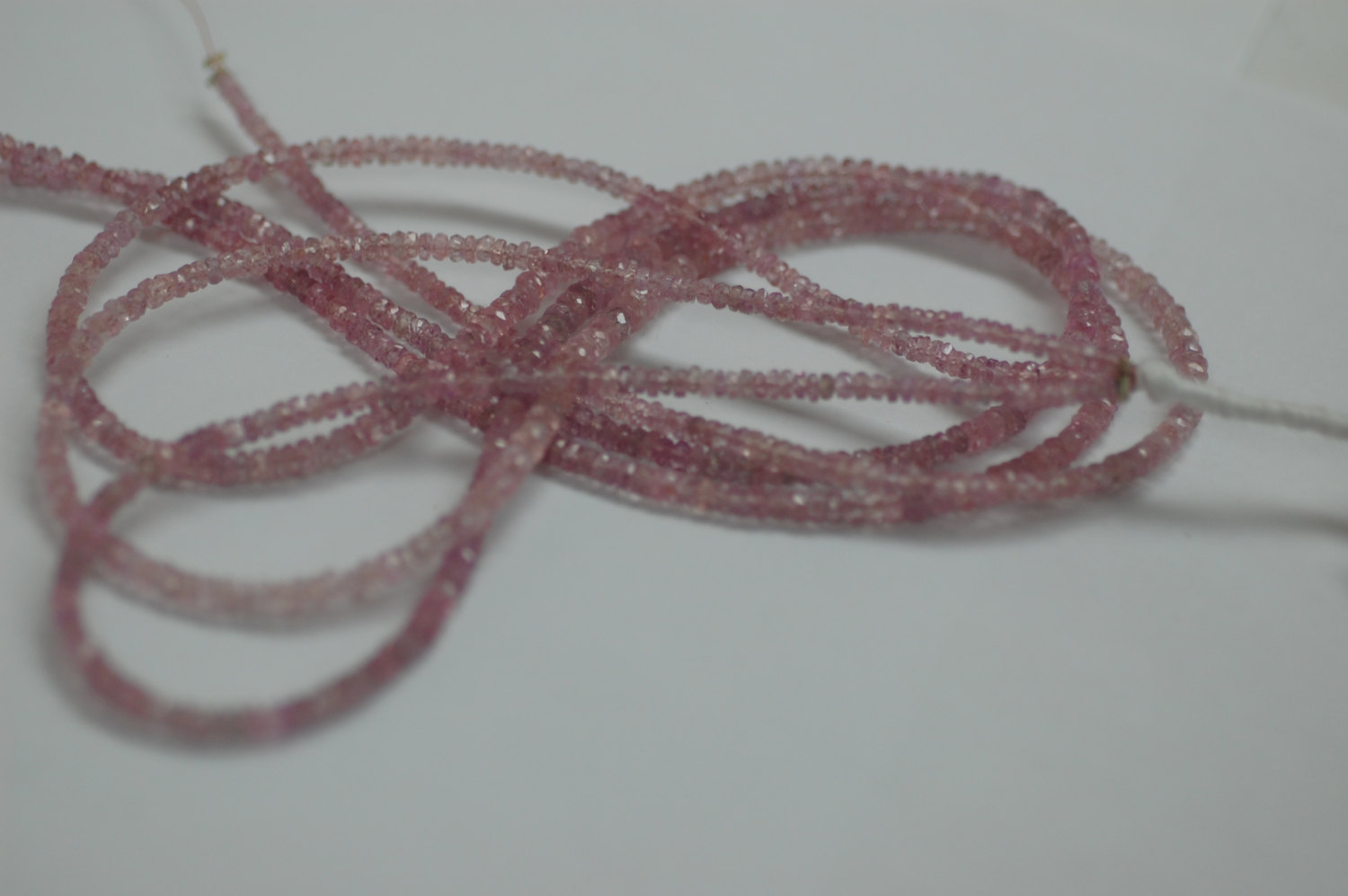 Natural Madagascar  Sapphire Rondelle Faceted