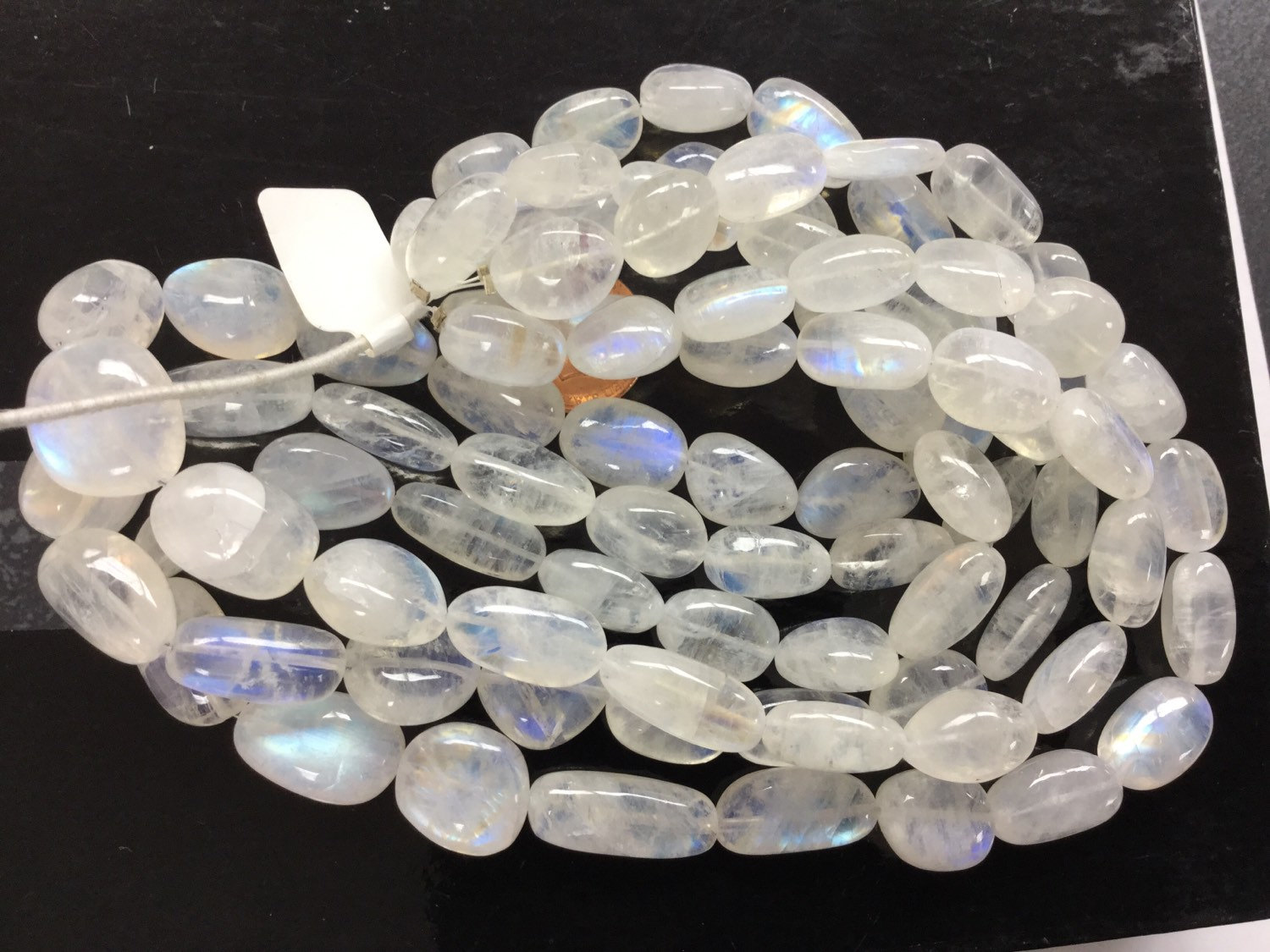 Natural Moonstone Ovals Smooth