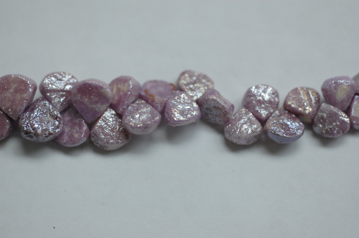 Natural Mystic Pink Hydro Quartz Heart Faceted