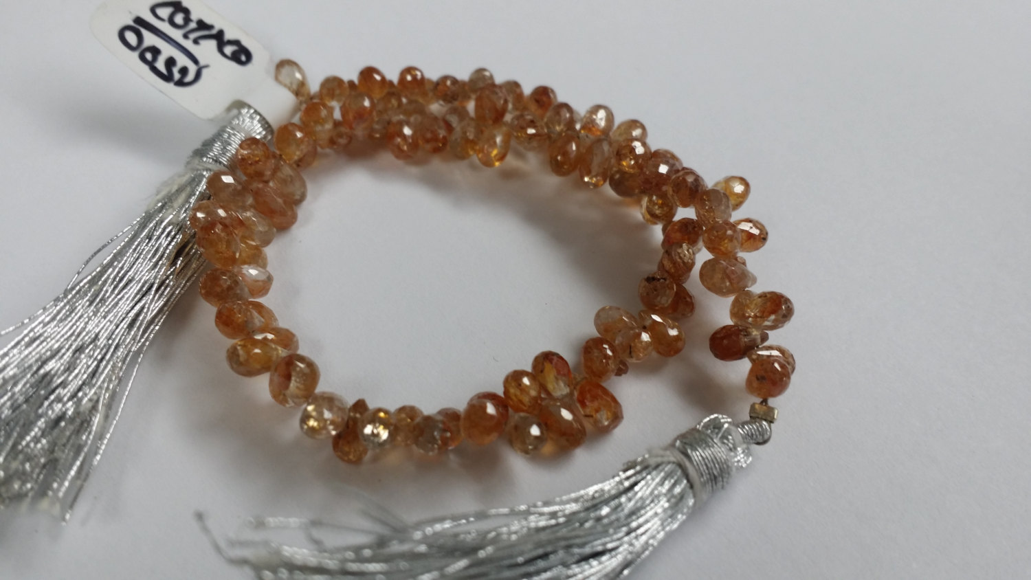 Natural Pale Yellow Zircon Drops Faceted