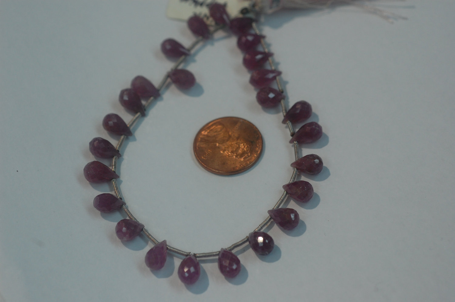 Natural Pink sapphire Drops Faceted