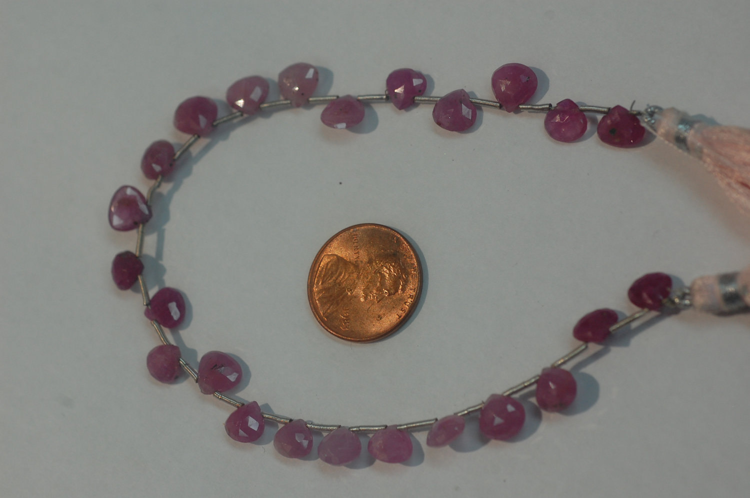 Natural Pink sapphire Hearts Faceted