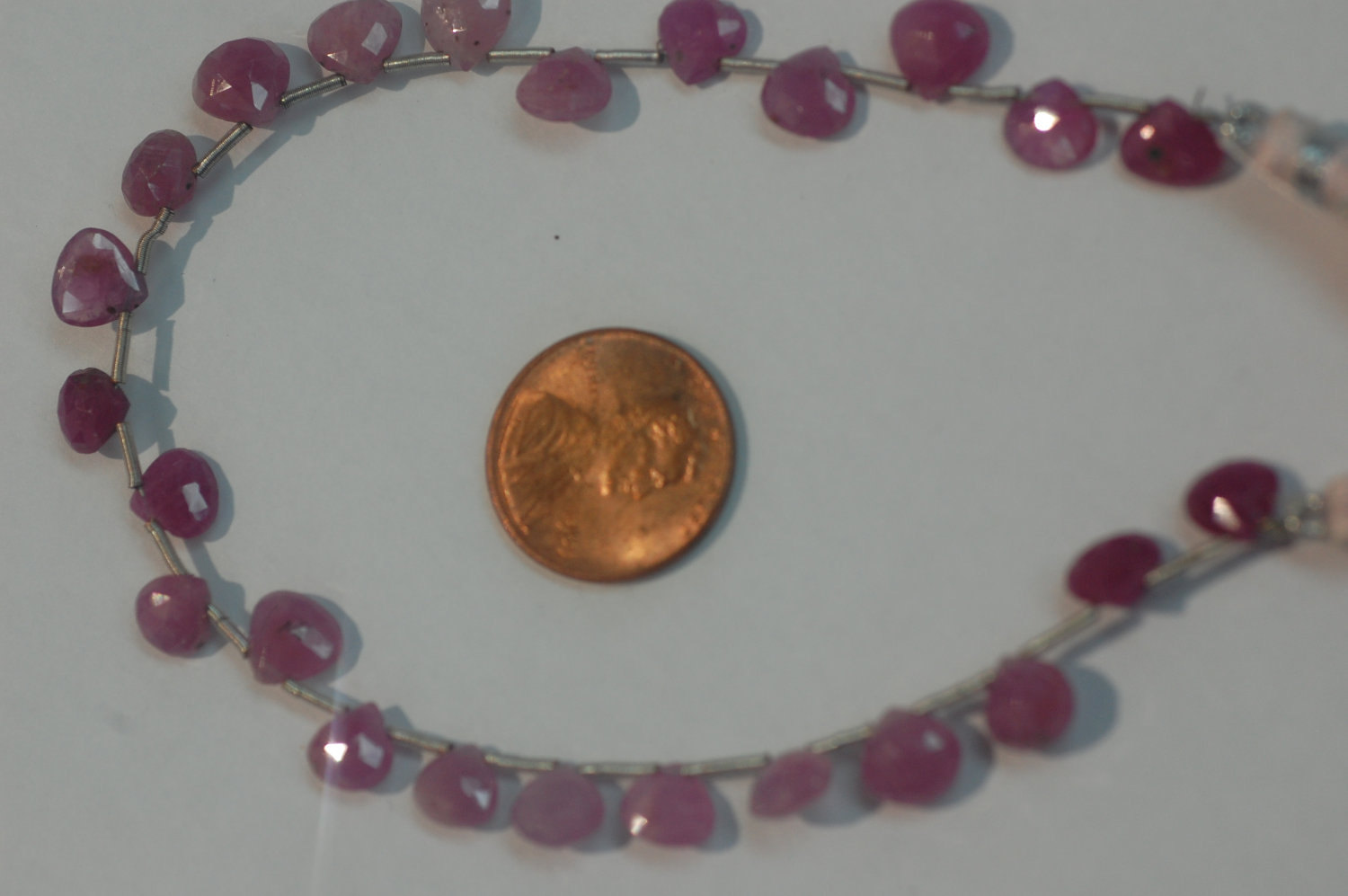 Natural Pink sapphire Hearts Faceted