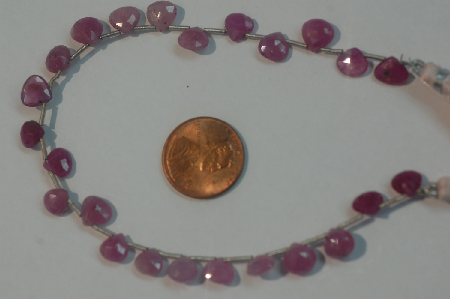 Natural Pink sapphire Hearts Faceted