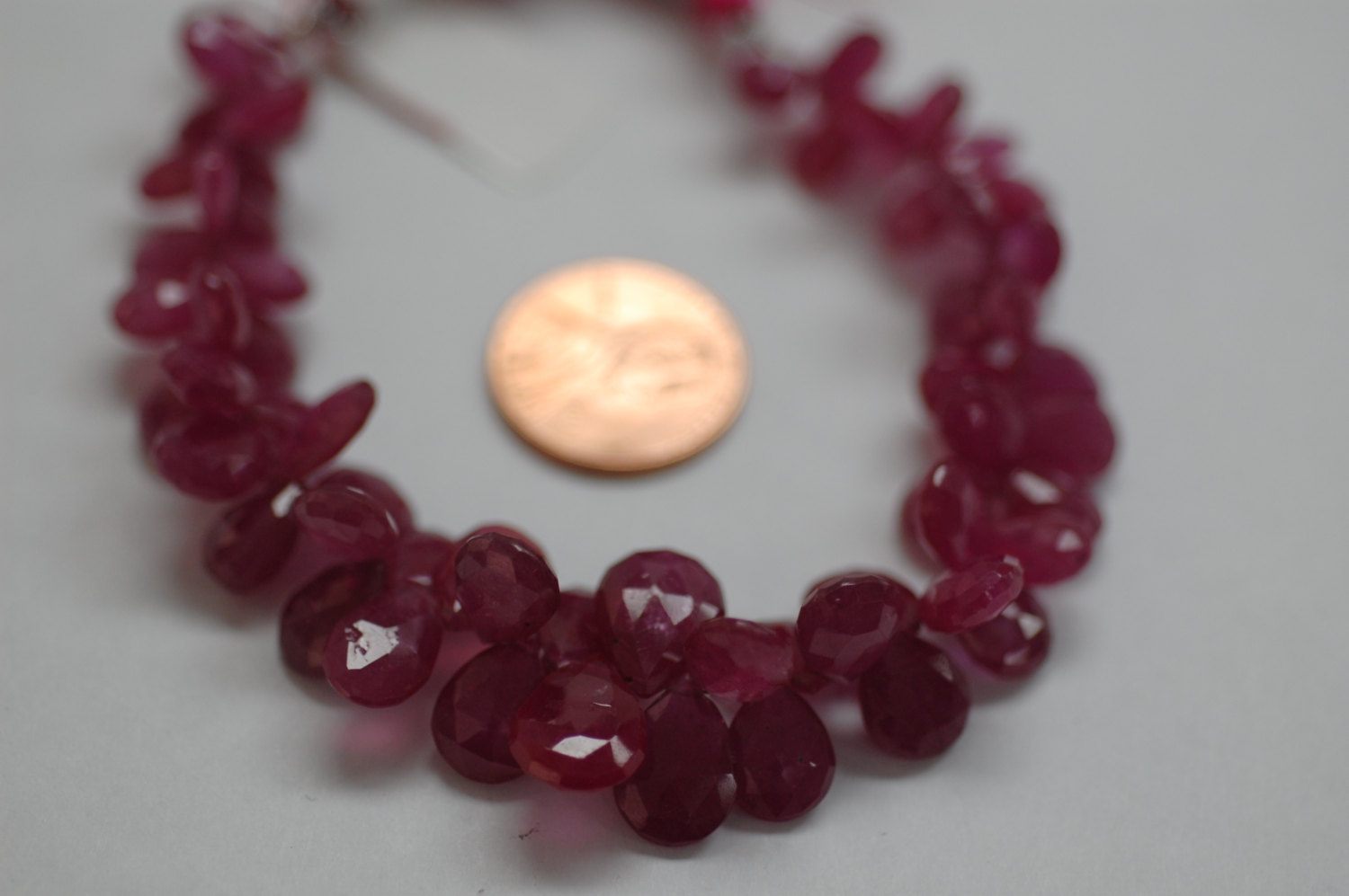 Natural Pink Sapphire Pear Faceted