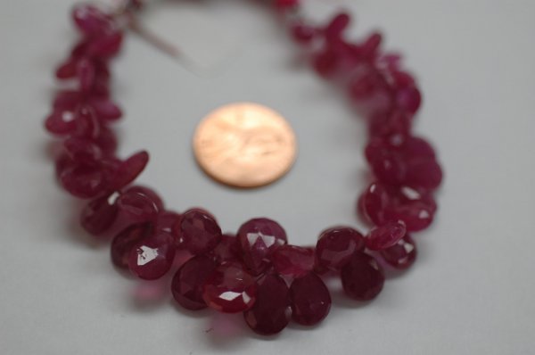 Natural Pink Sapphire Pear Faceted