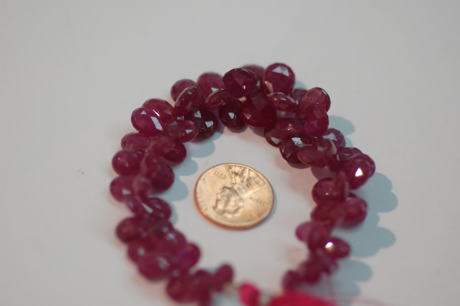 Natural Pink Sapphire Pear Faceted