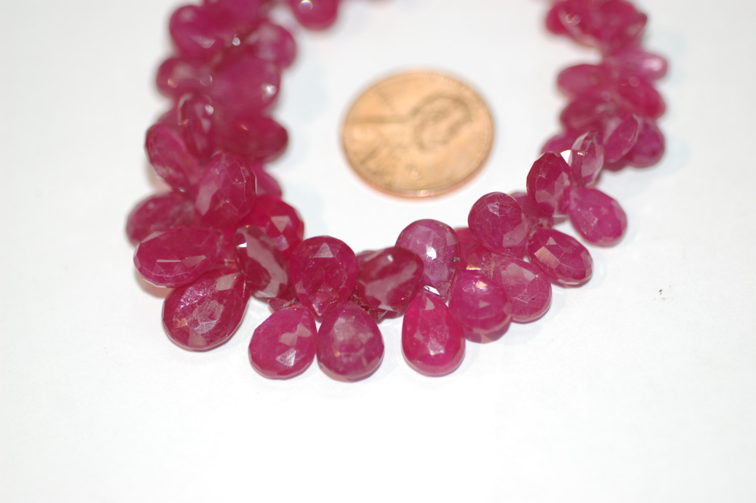 Natural Pink Sapphire Pear Faceted