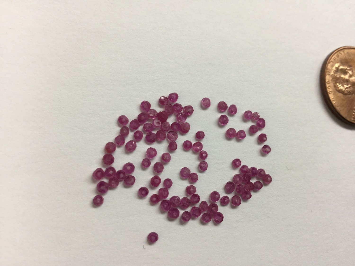 Natural Pink Sapphire Rondelle