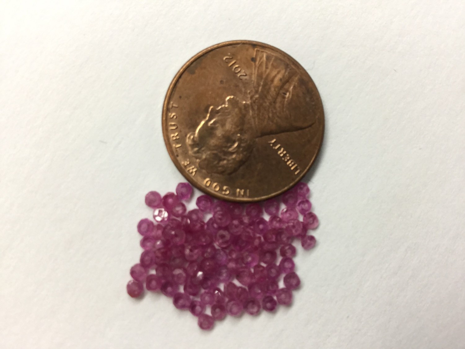 Natural Pink Sapphire Rondelle