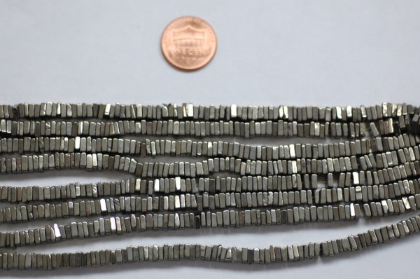 Natural Pyrite Square Shape Smooth