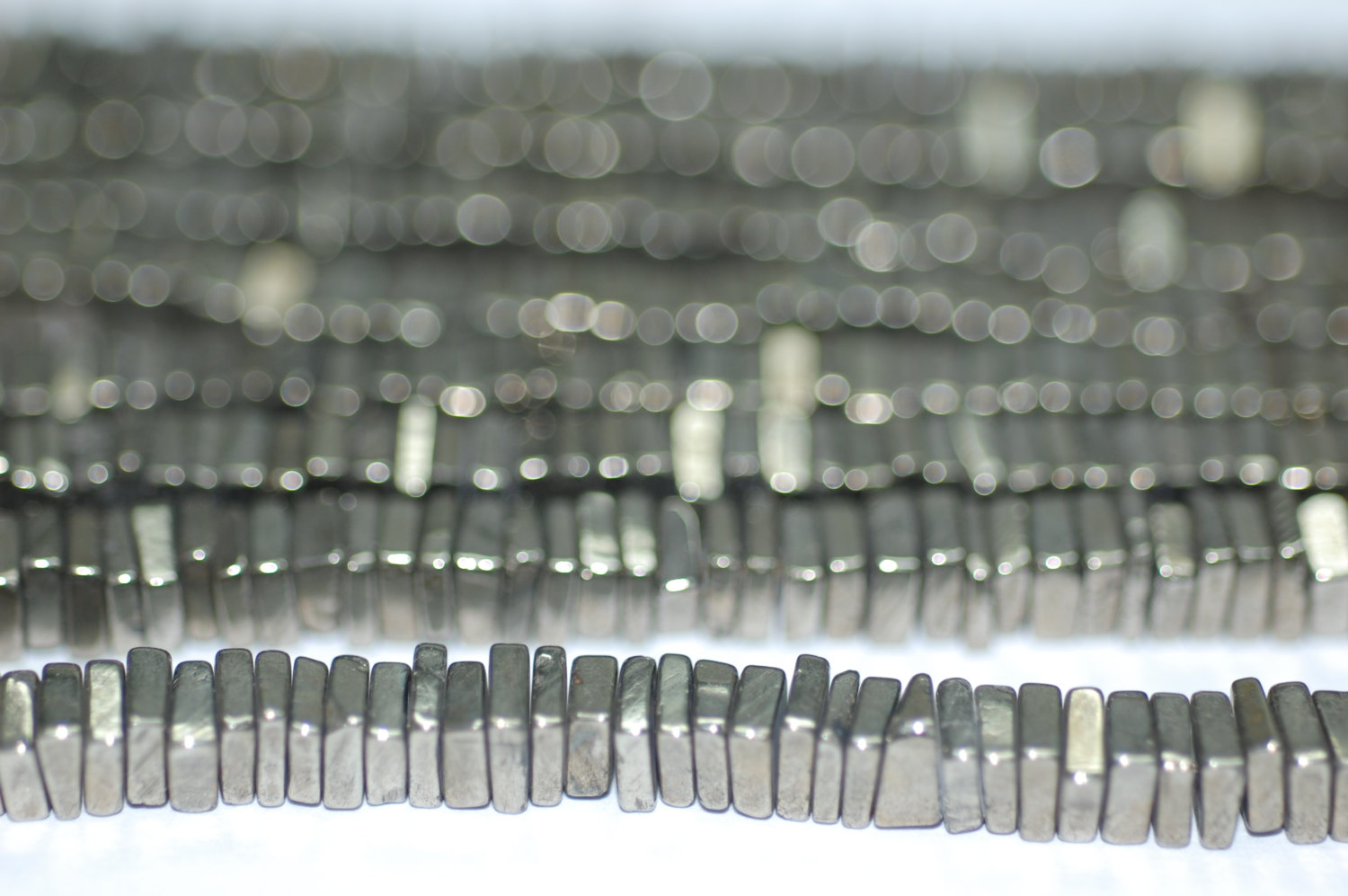Natural Pyrite Square Shape Smooth